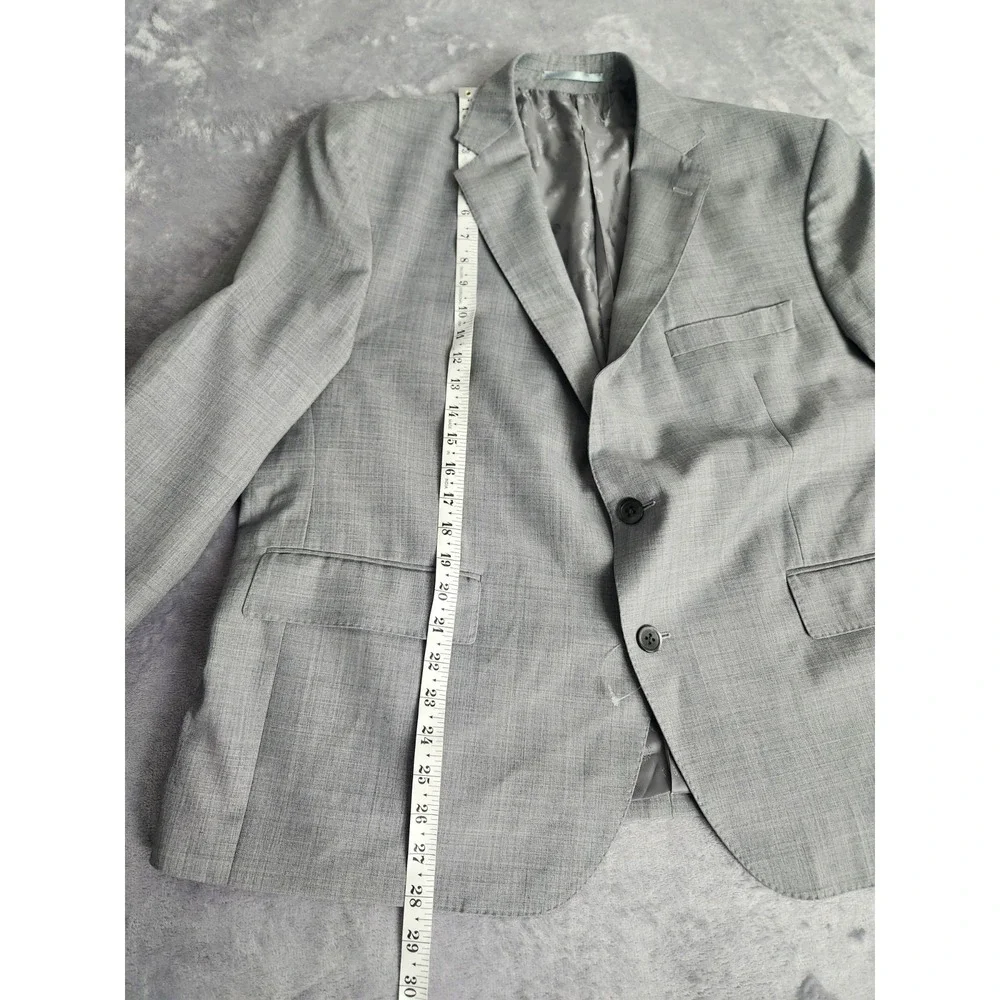 Knot Standard Super Nordstrom Gray Grey Men's Blazer Sports Coat Jacket 50R